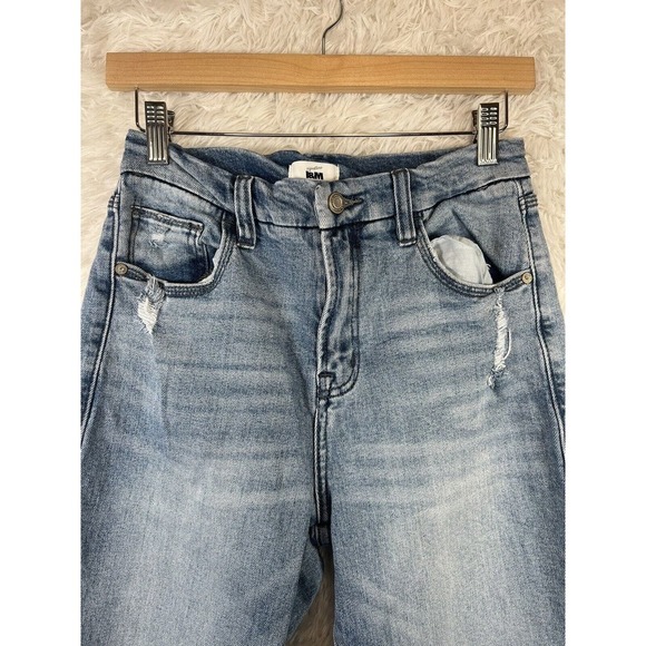 I & M Jeans Signature Women’s Size 9 Regular Stretch Skinny Distressed Ripped - Picture 4 of 16